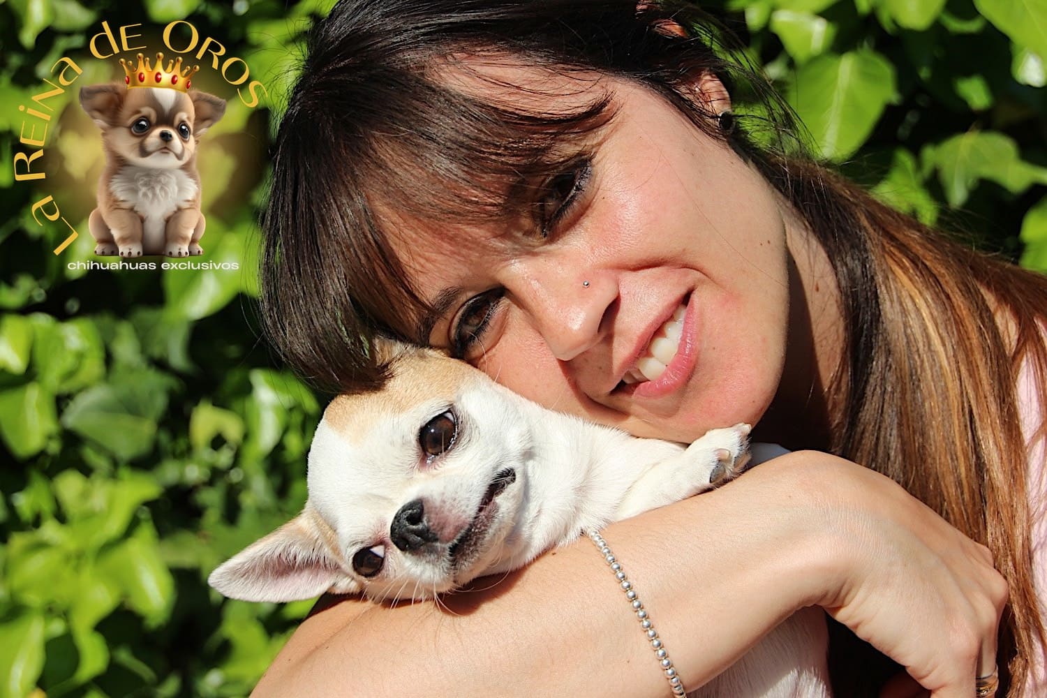 Cliente con cachorro