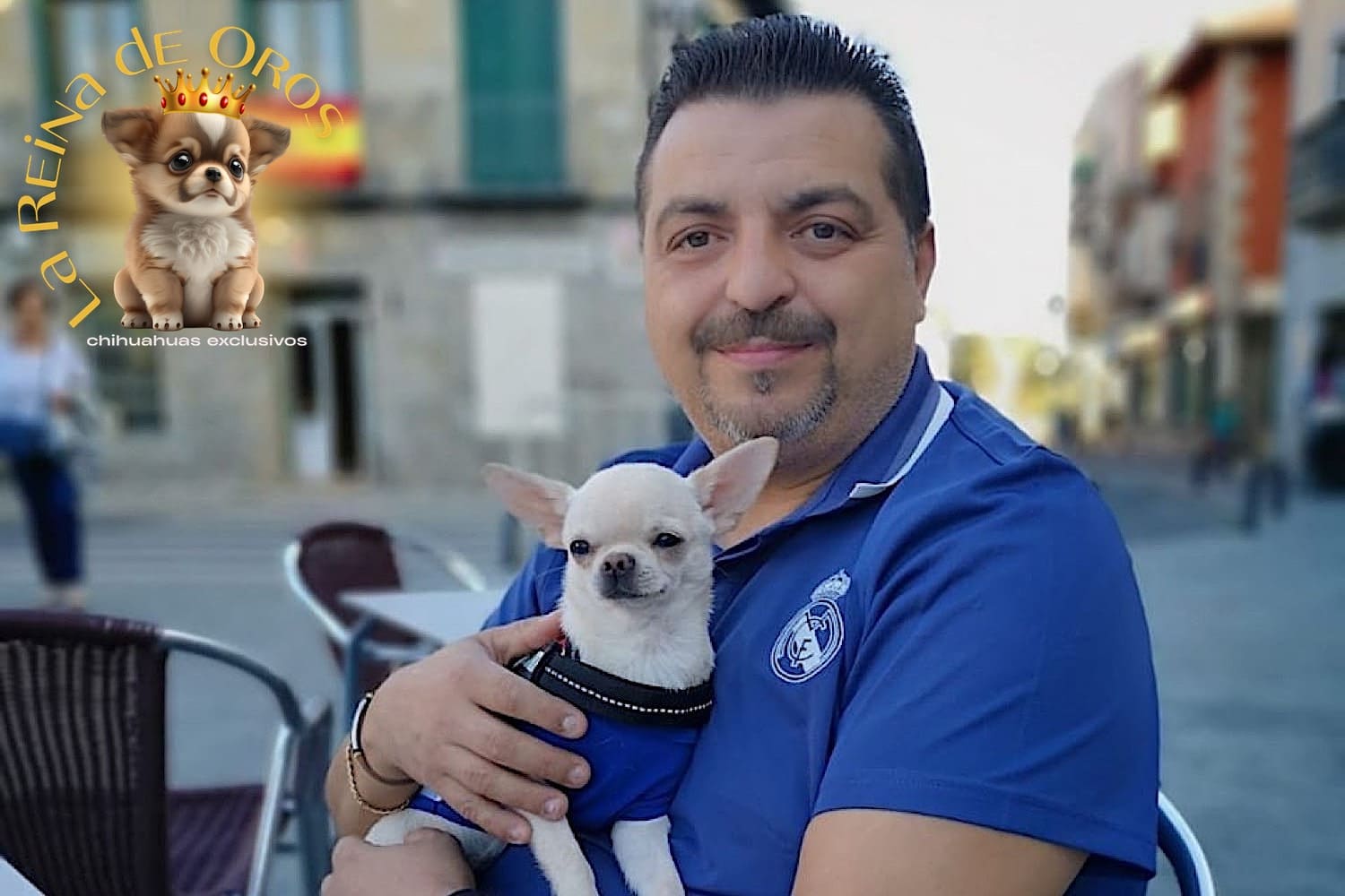 Cliente con cachorro