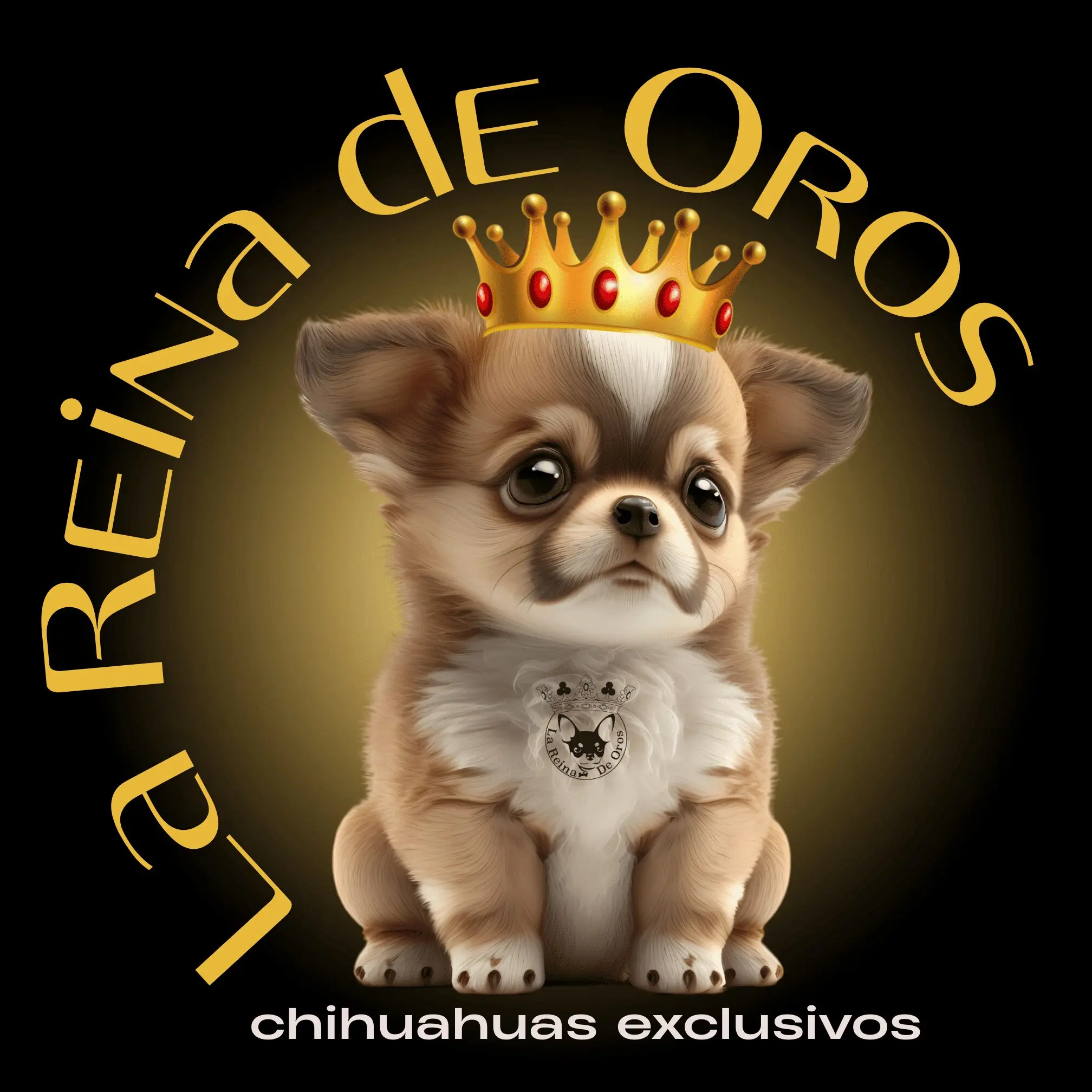 logo-criadero-chihuahuas-la-reina-de-oros copia