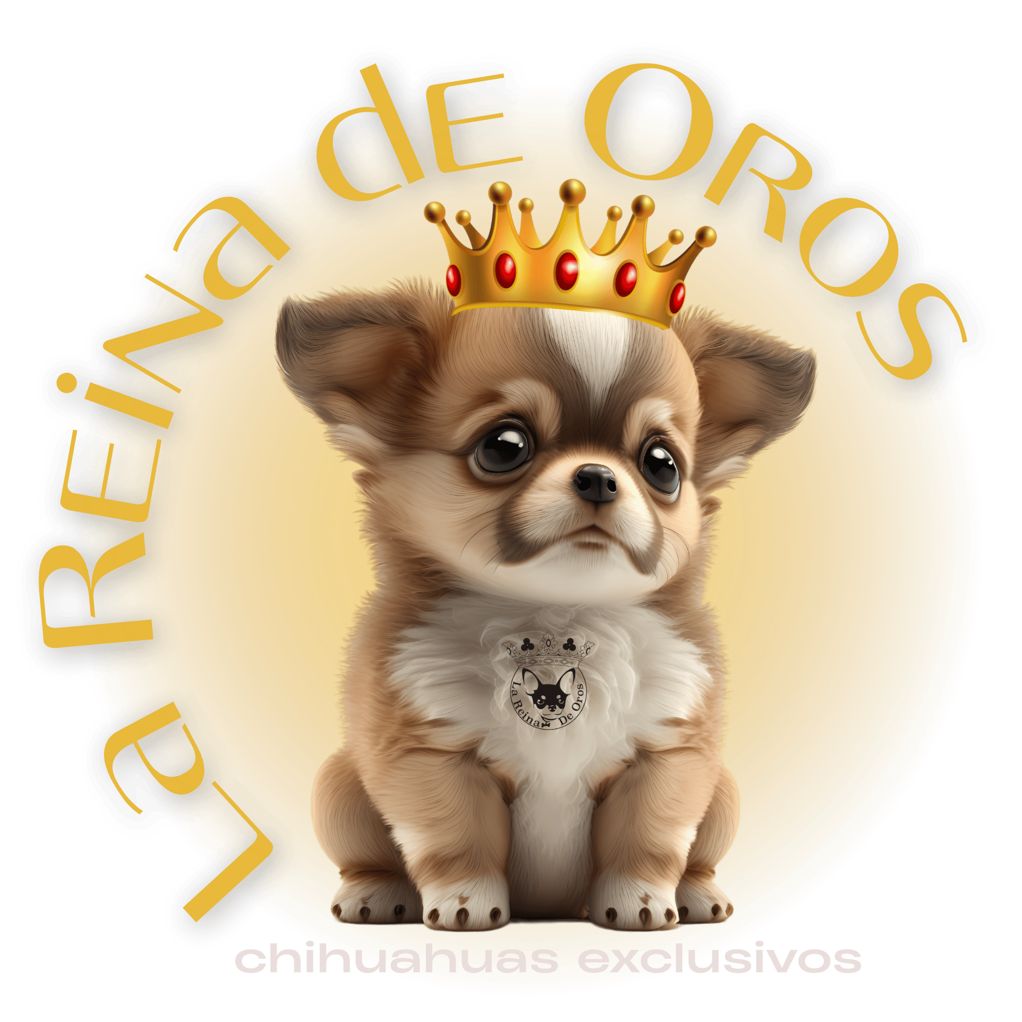 logo-criadero-chihuahuas-la-reina-de-oros
