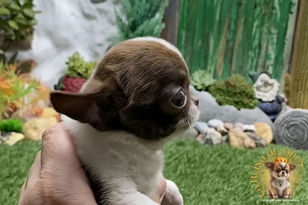 ¿Qué es un Chihuahua Cabeza de Manzana? 5 detalle de la cabeza de un chihuahua cabeza de manzana