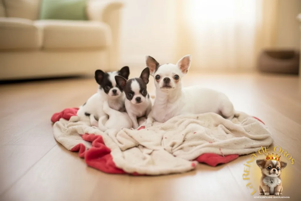 camada de chihuahuas miniatura