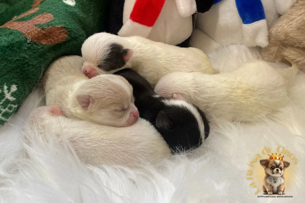 chihuahuas recien nacidos tamaño miniatura