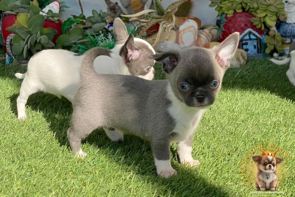 cachorro chihuahua con una oreja caida