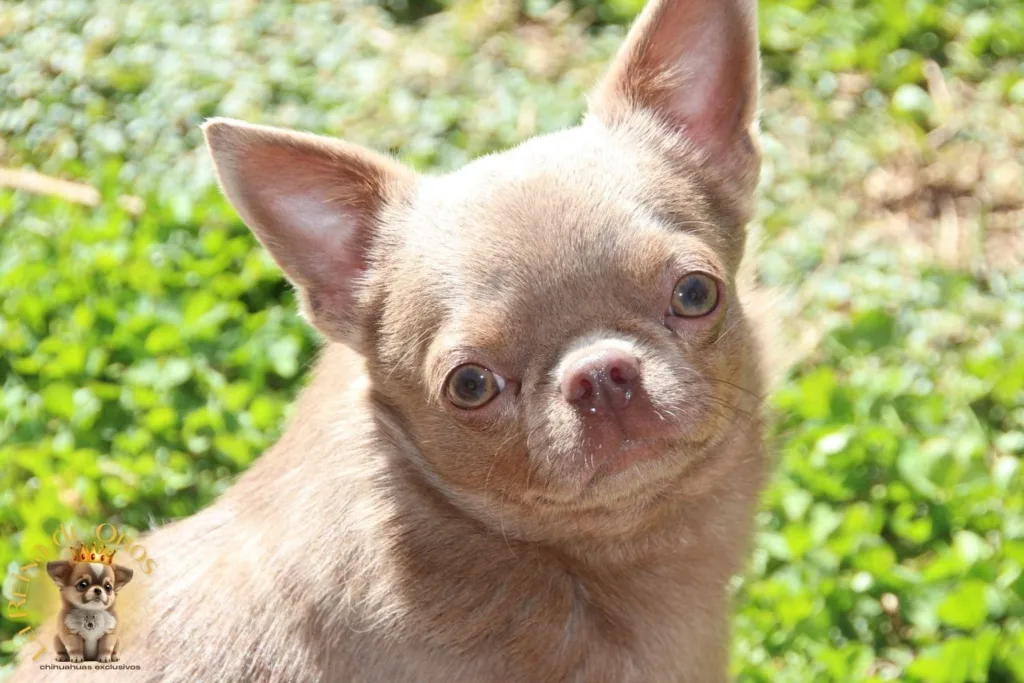 chihuahua tomando el sol